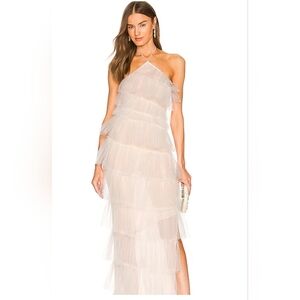 The BAR Henri Tiered Ruffle Gown